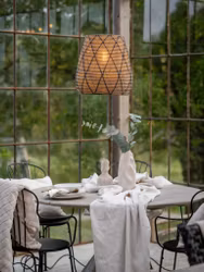 Lollo Taklampa Natur/svart 38cm