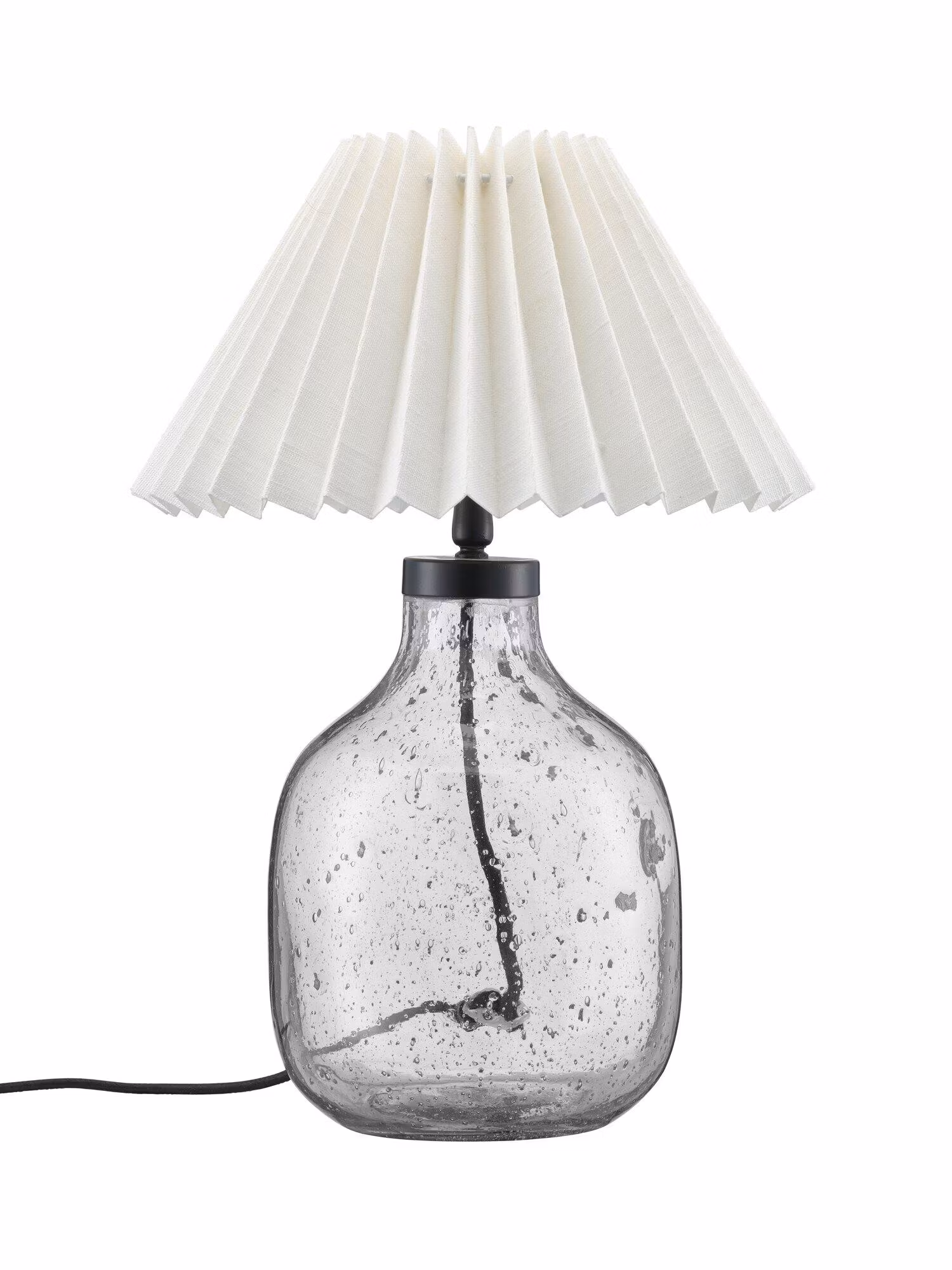 Groove bordlampa Klar/ Offwhite