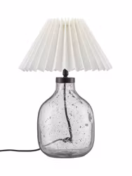 Groove bordlampa Klar/ Offwhite