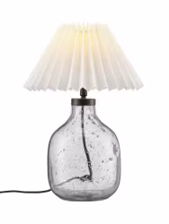 Groove bordlampa Klar/ Offwhite