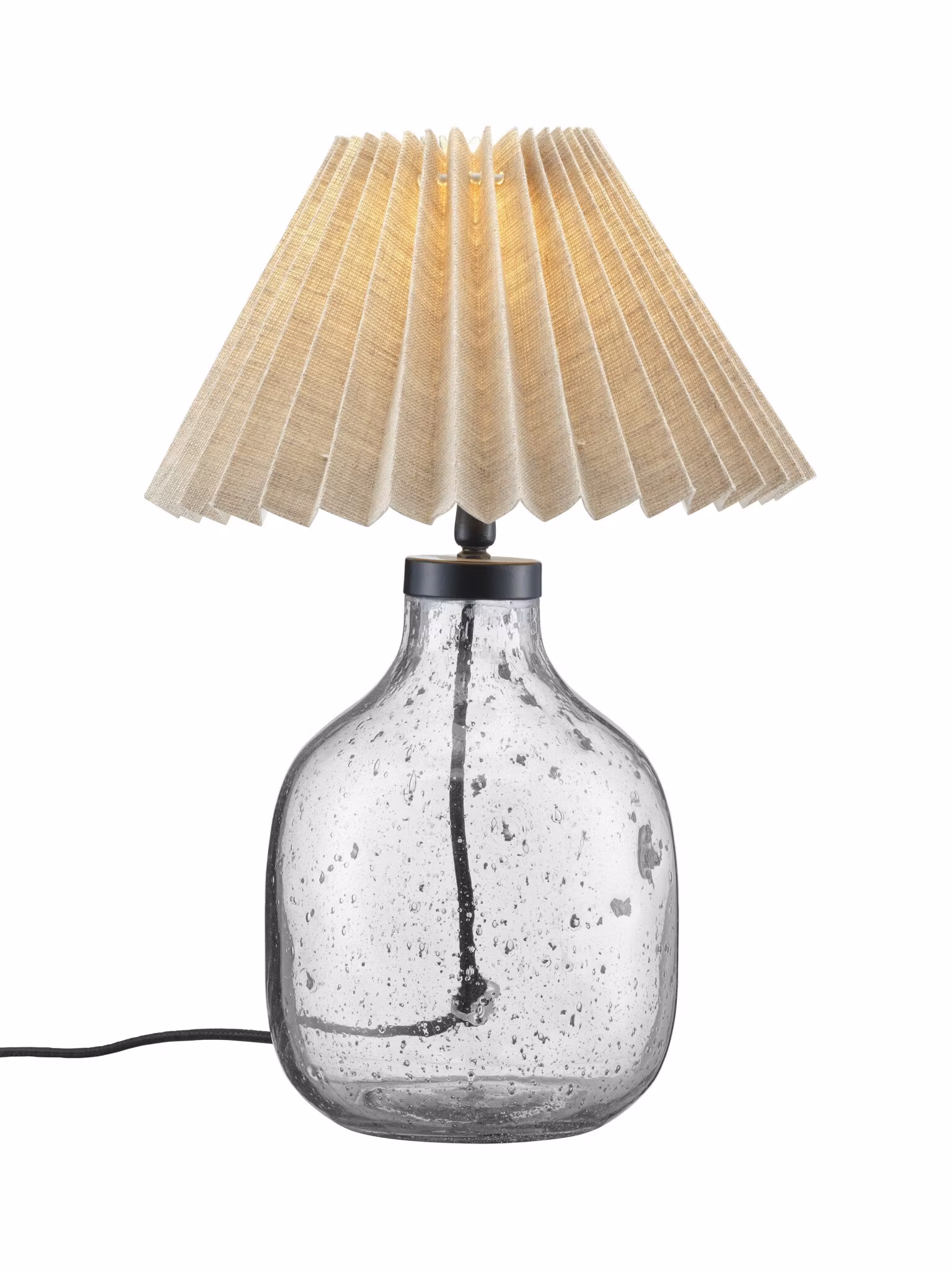 Groove bordlampa Klar/ Natur