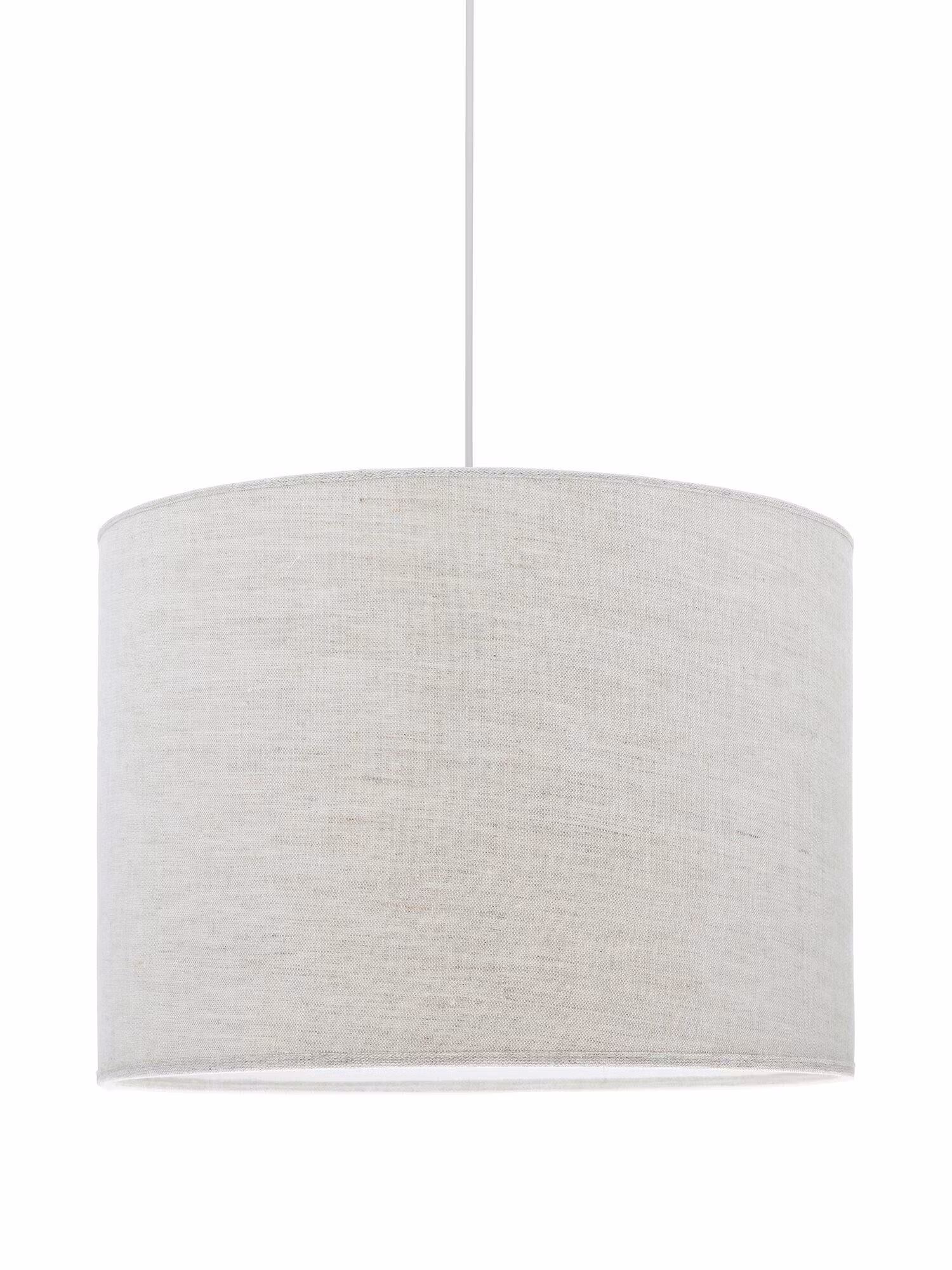 Sara Taklampa Linne Ljus Beige 35cm