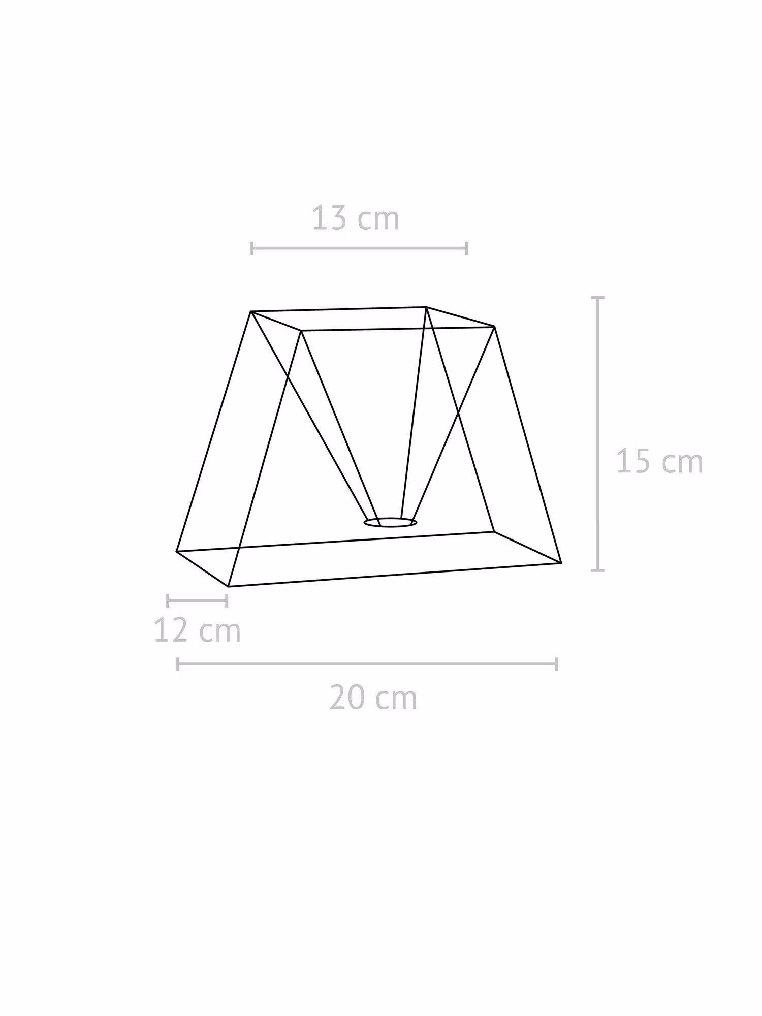 Scala Lampskärm Florenzo Stone 20cm