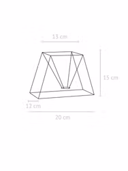 Scala Lampskärm Florenzo Stone 20cm