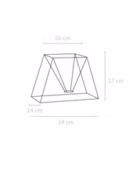Scala Lampskärm Florenzo Stone 24cm