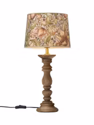 Lodge bordslampa Aged Brown 50 cm