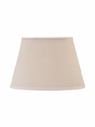 Oval Lampskärm Classico Beige 15cm