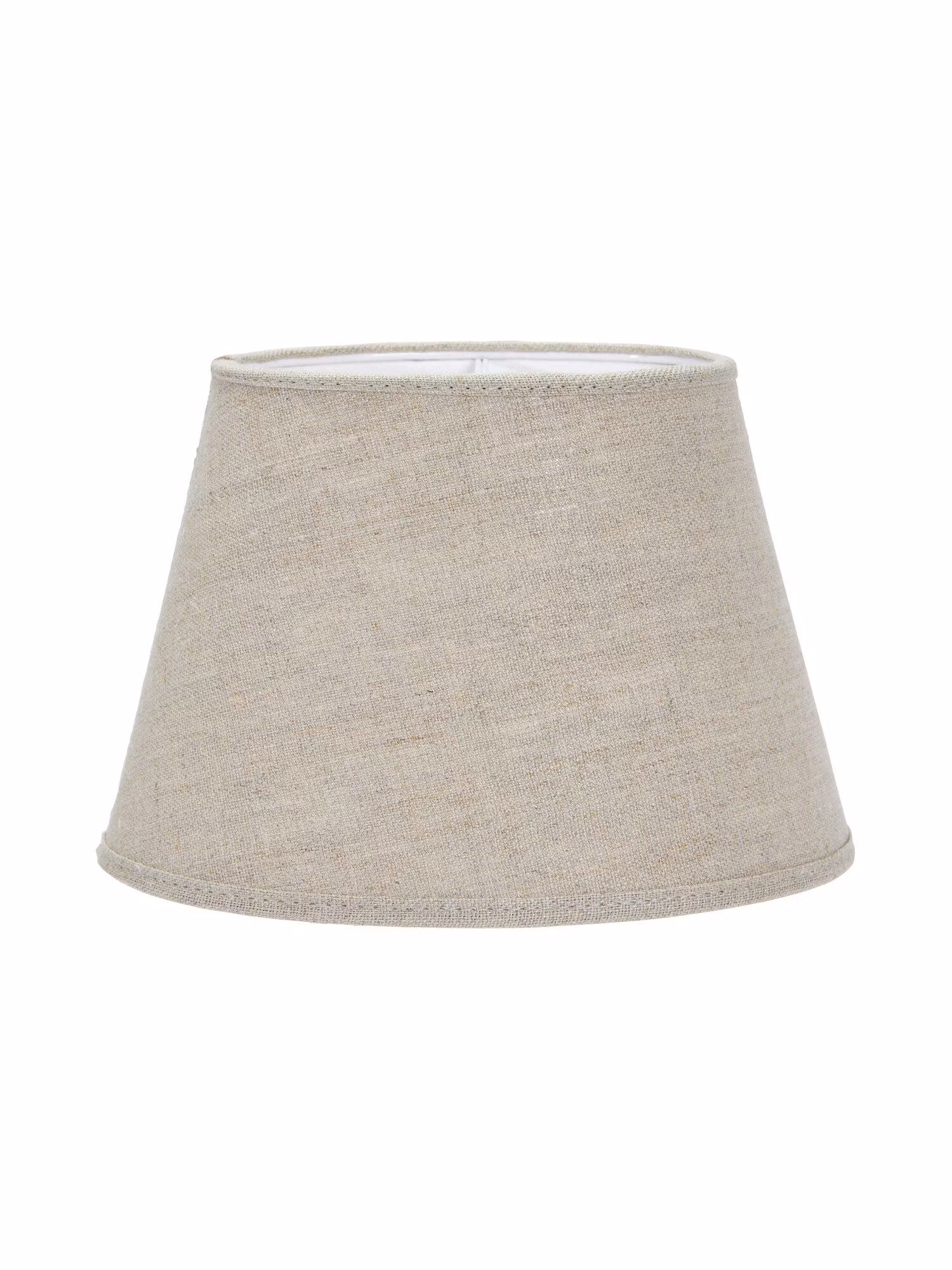 Oval Lampskärm Lin Natur 25cm