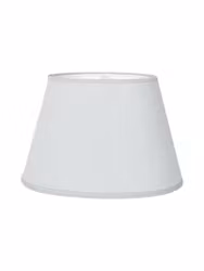 Oval Lampskärm Classico Grå 30cm