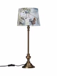 Andrea bordslampa Antikmässing 53 cm