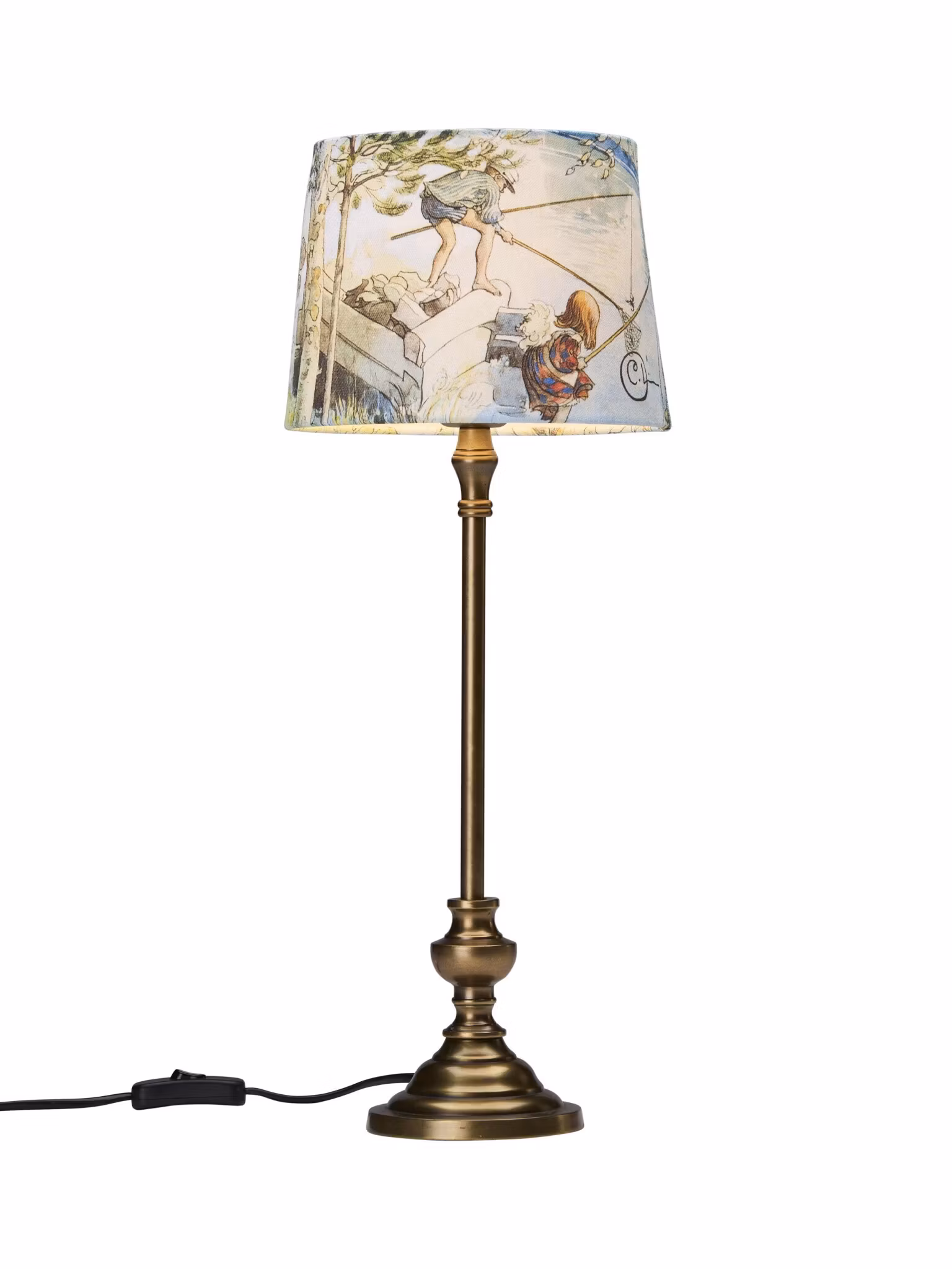 Andrea bordslampa Antikmässing 53 cm