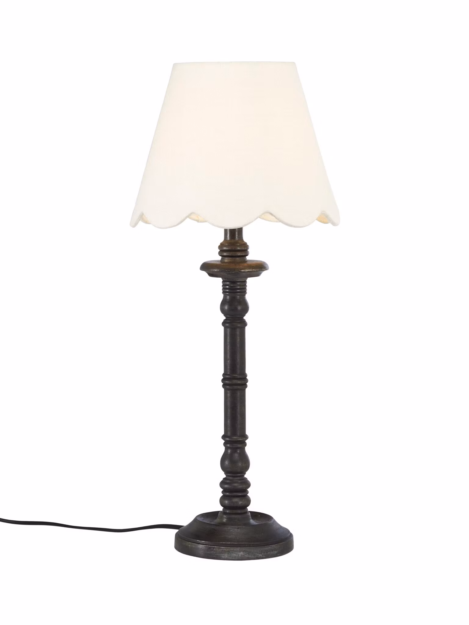 Joy Bordslampa Svartbrun/vit 54cm