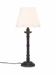 Joy Bordslampa Svartbrun/vit 54cm