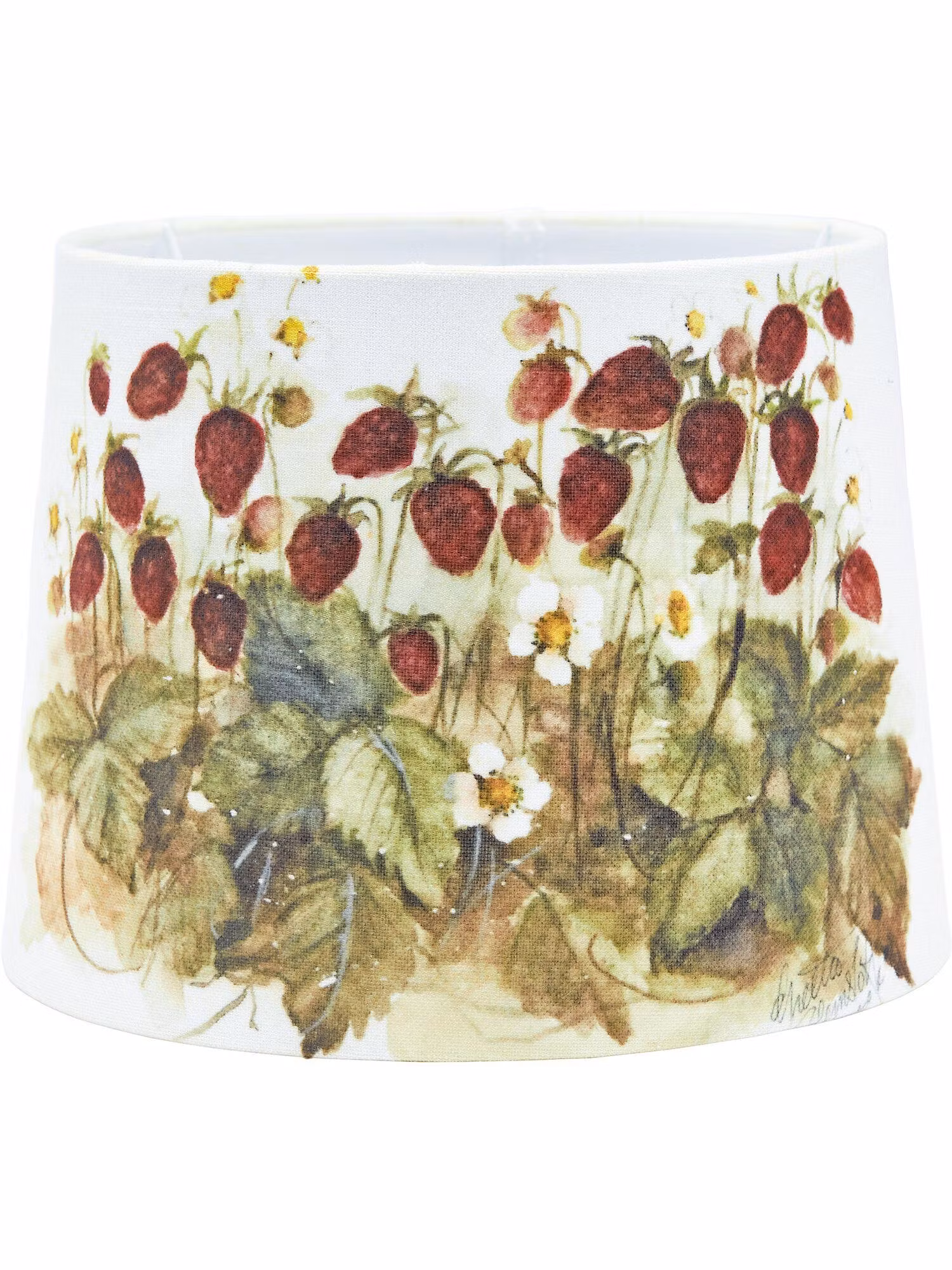 Sofia Lampskärm Smultron Vit 20cm