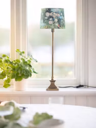 Sofia Lampskärm Blomster Grön 20cm