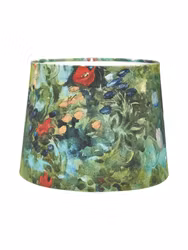 Sofia Lampskärm Blomster Grön 20cm