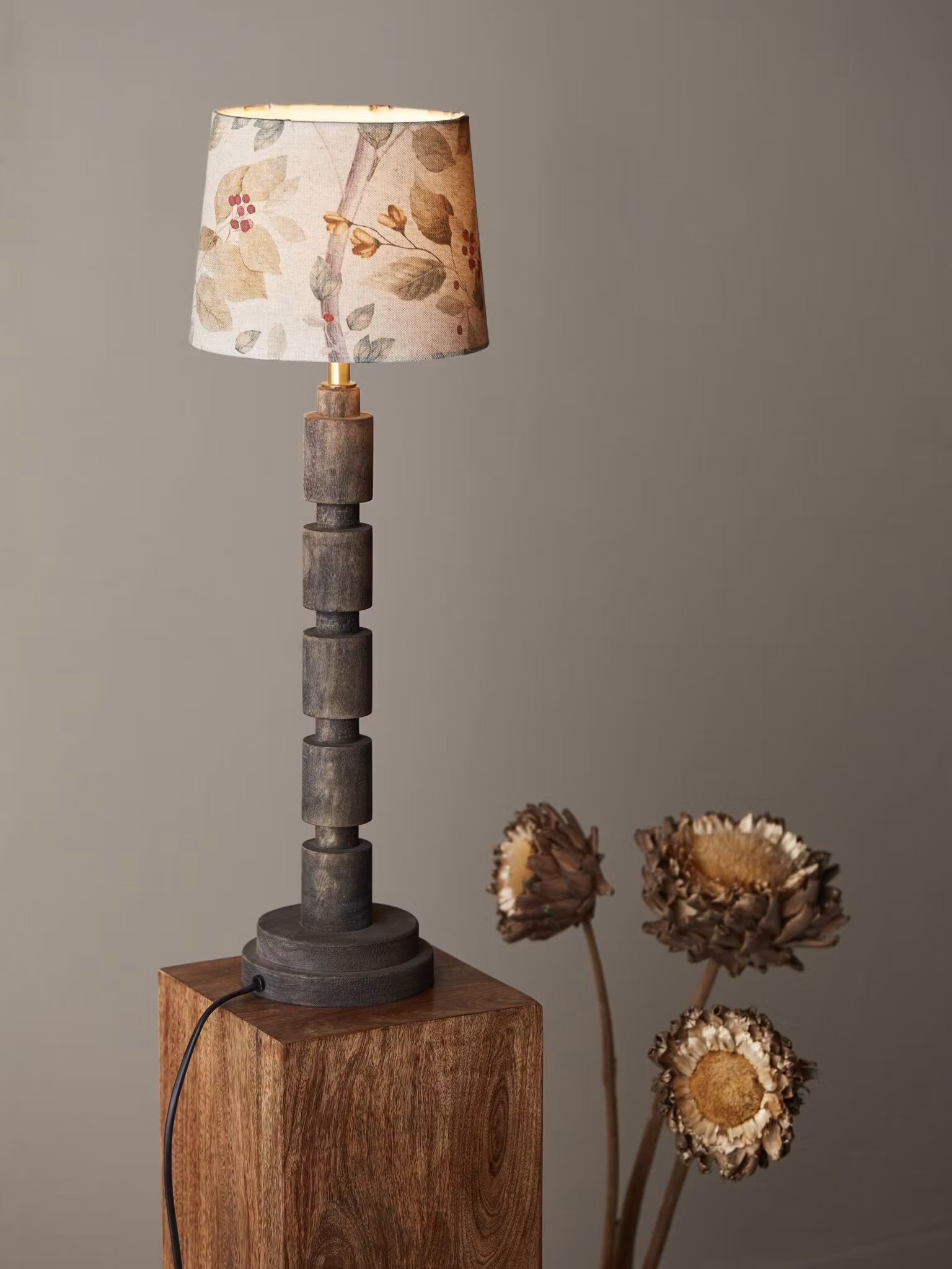 Sofia Lampskärm Garden Beige 25cm