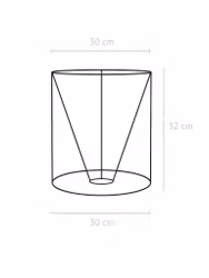 Celyn Lampskärm Seedpod Puder 30cm
