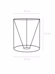 Celyn Lampskärm Orphee Krämvit 20cm