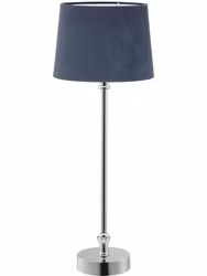 Liam bordslampa med blå skärm 59cm