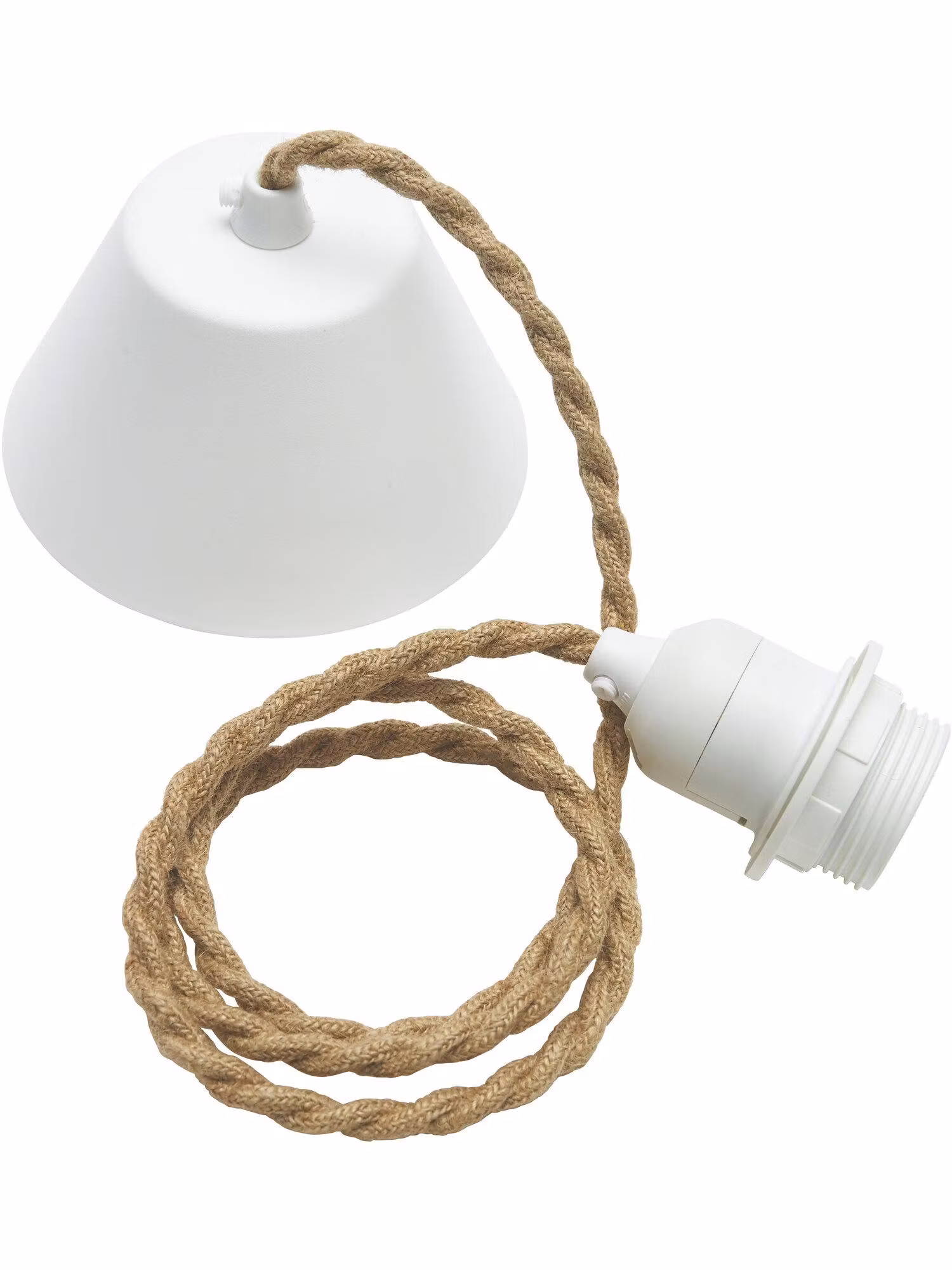 Takupphänge tvinnad Jute sladd 1,2m