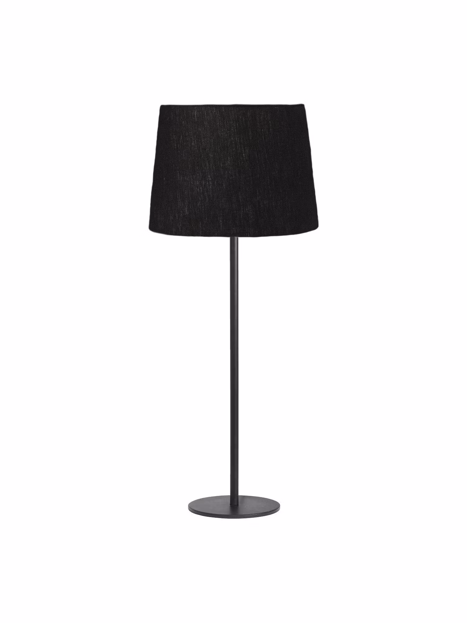 Base bordslampa med svart skärm 58cm