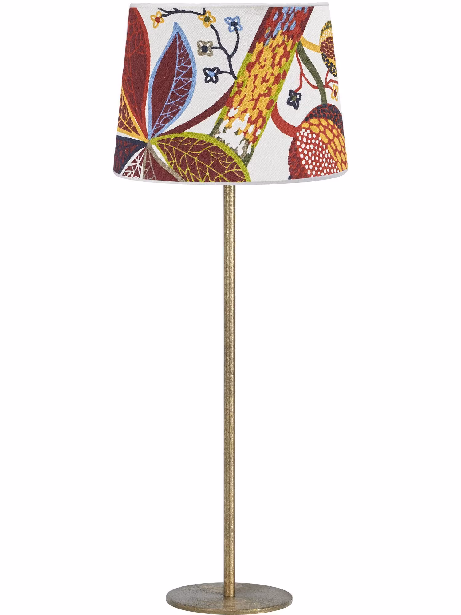 Base bordslampa med mönstrad skärm 58cm
