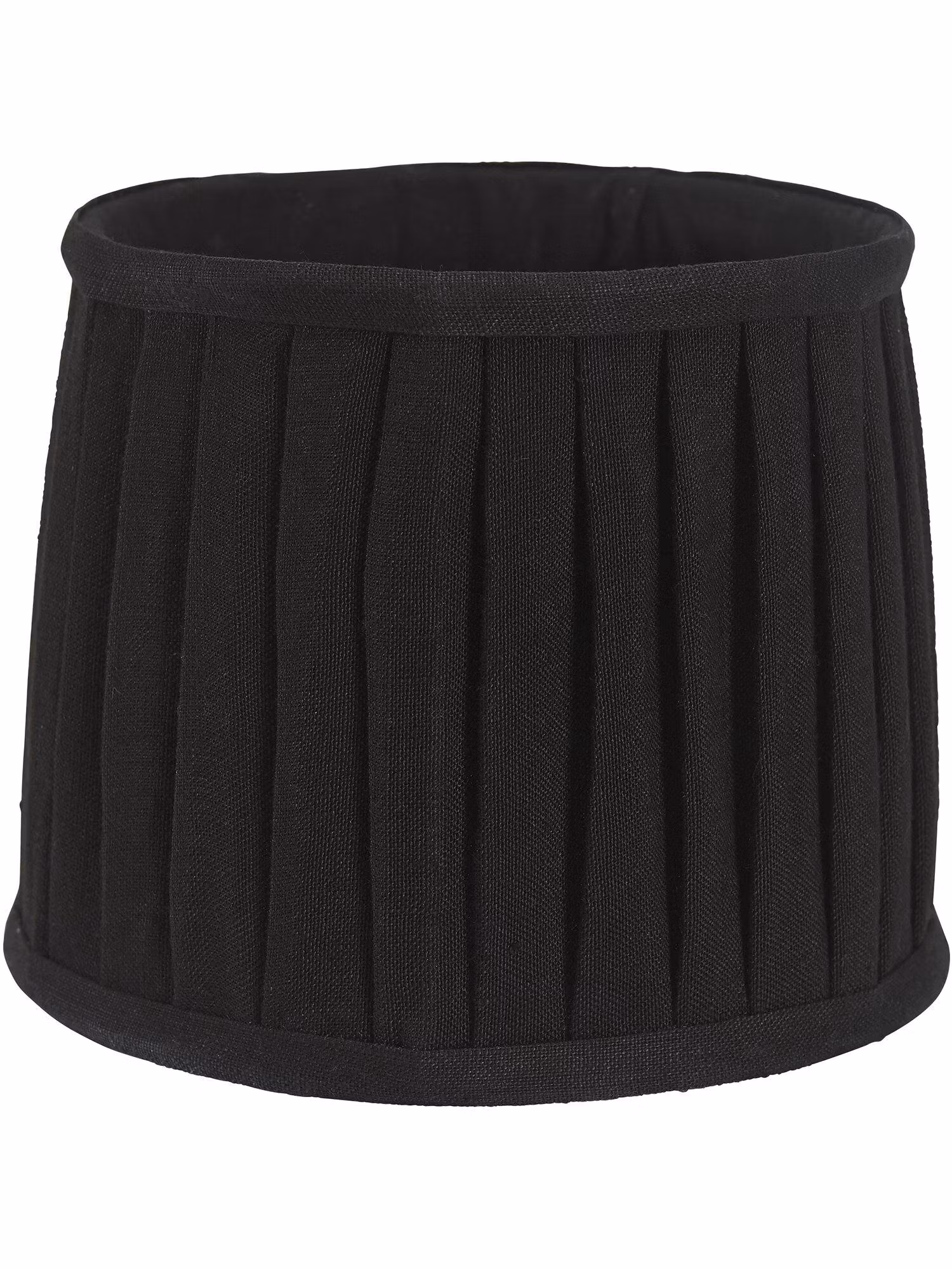 Sofia Plissé Svart 25cm