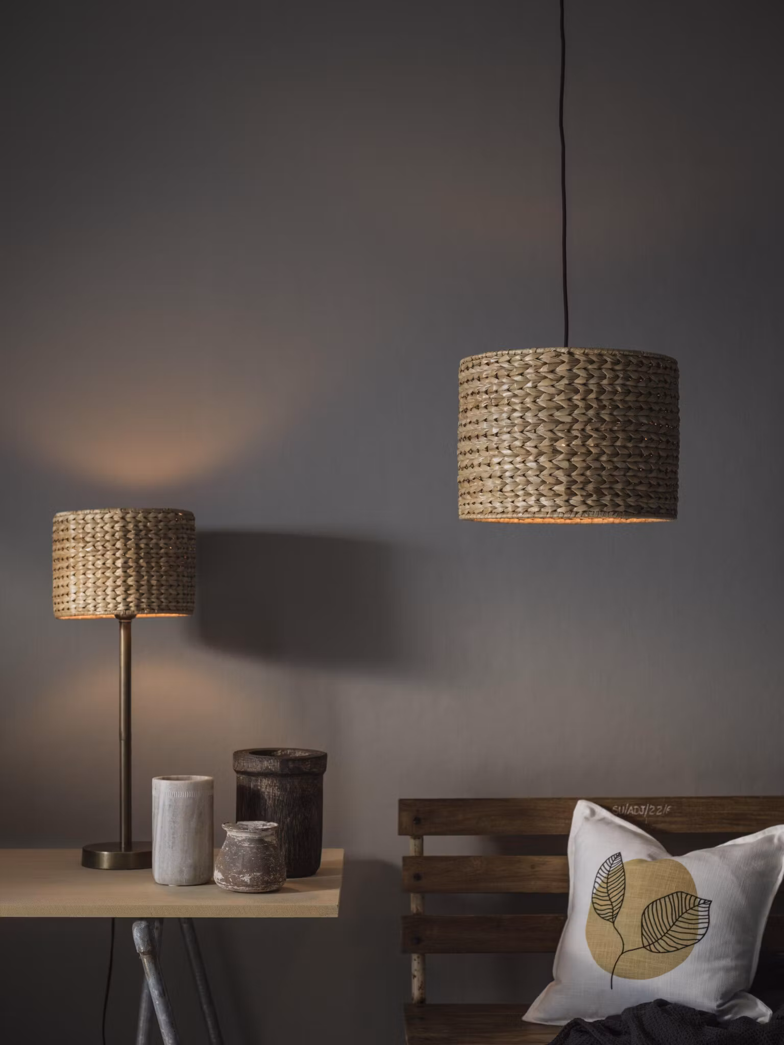 Sandy Lampskärm Natur 30cm