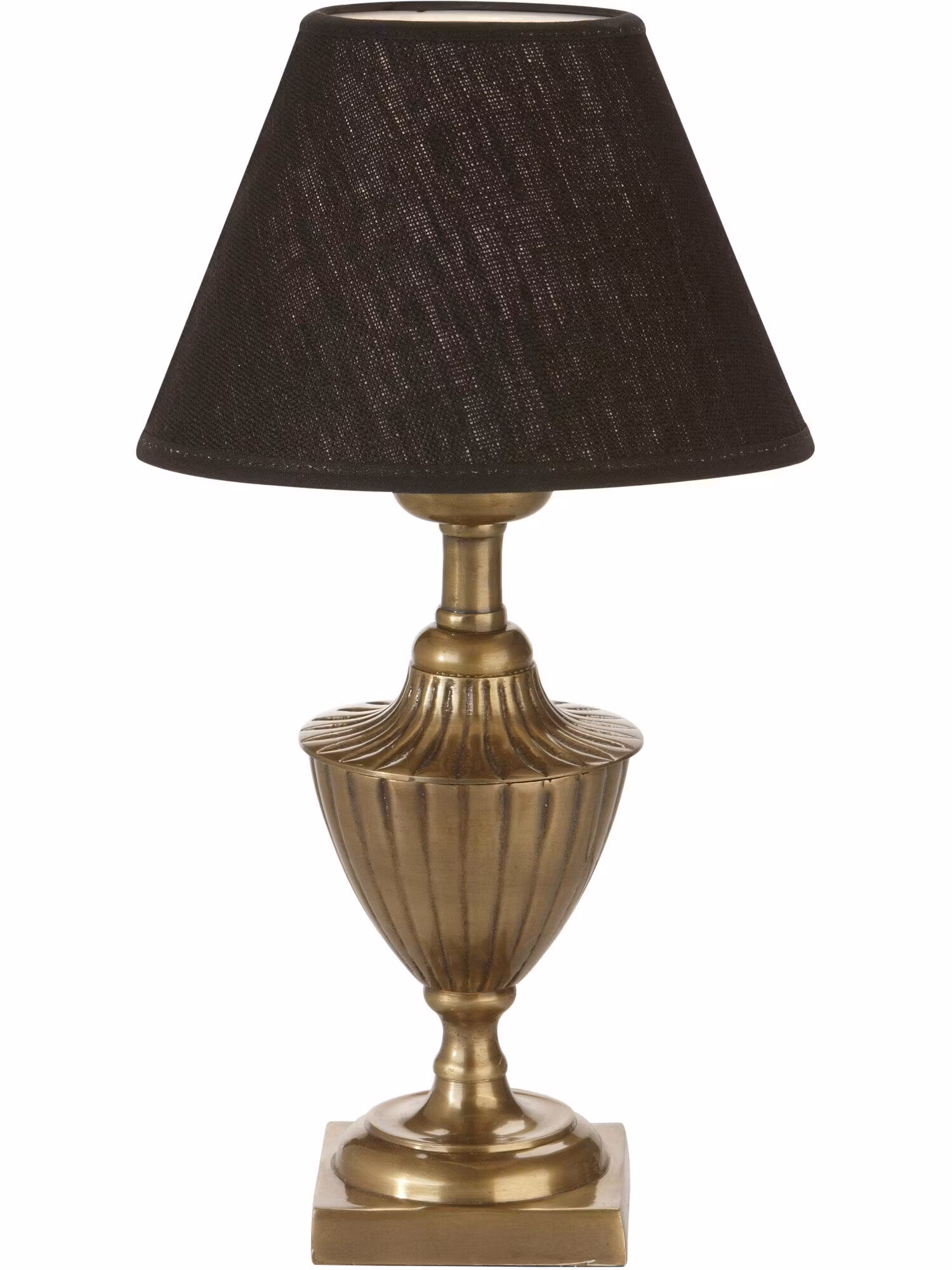 Pollino bordslampa med svart skärm 33cm