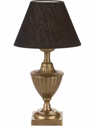Pollino bordslampa med svart skärm 33cm