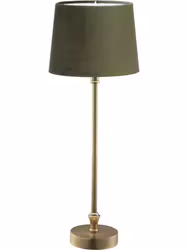 Liam bordslampa med grön skärm 59cm