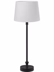 Liam bordslampa med vit skärm 59cm