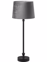 Liam bordslampa med grå skärm 59cm