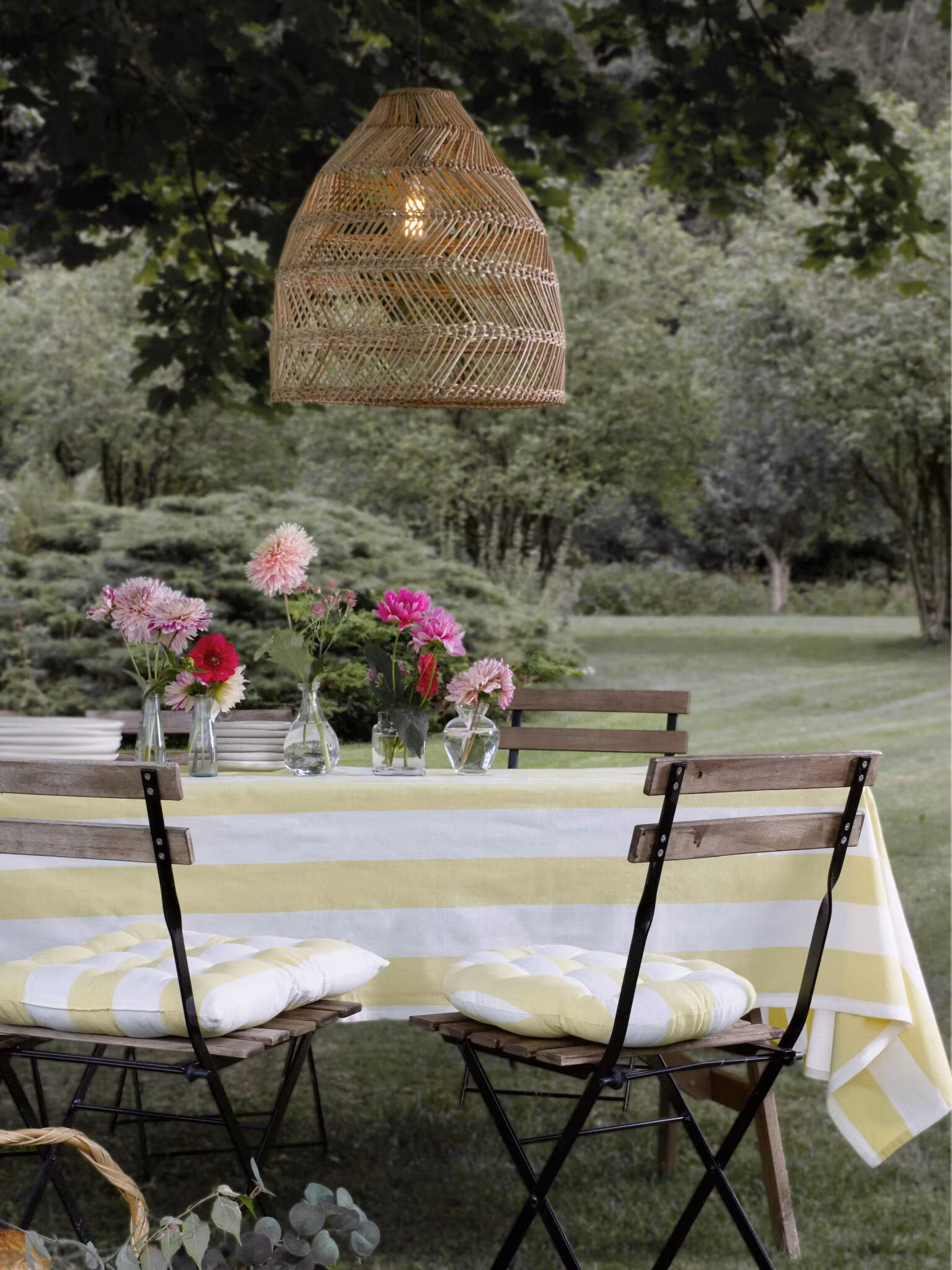Maja Outdoor Wicker Natural 53cm