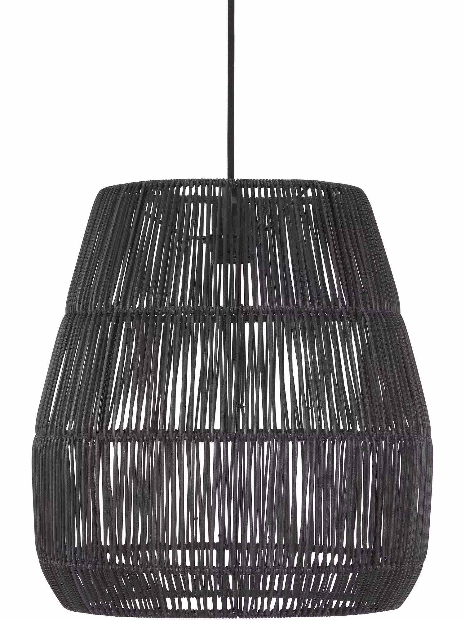 Saigon Taklampa Svart 38cm