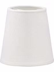 Queen Lampskärm Franza Vit 12cm