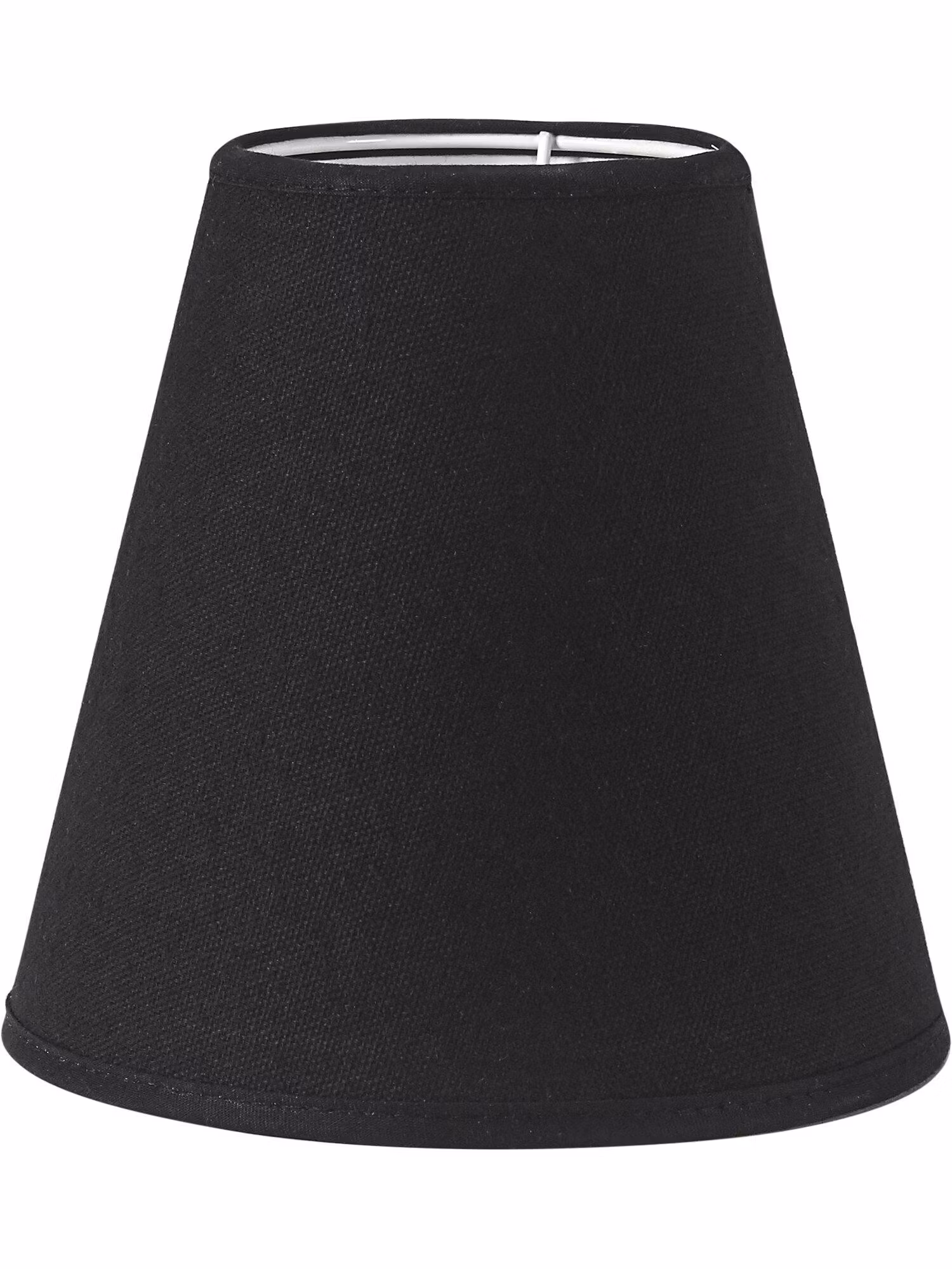 Toppringskärm E14 Franza Svart 15cm