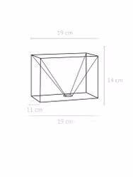 Rakel Lampskärm Franza Vit 19cm