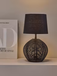 Sofia Lampskärm Franza Svart 20cm