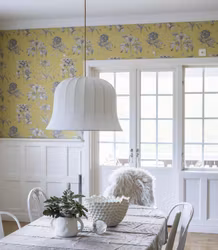 Takupphänge textil Guld E14