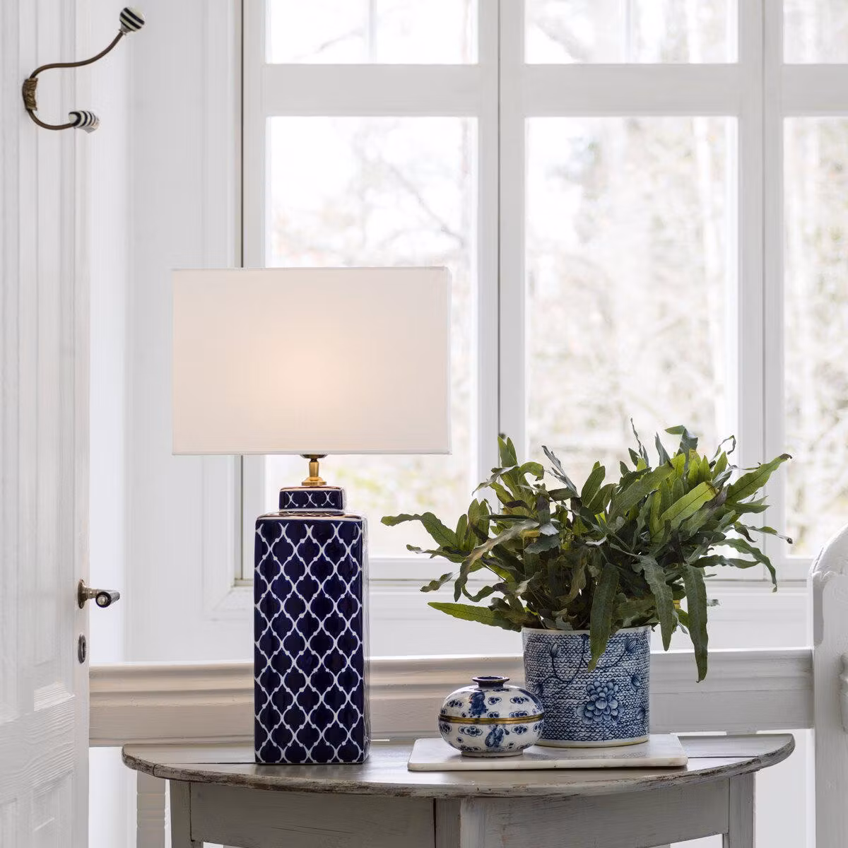 Rakel Lampskärm Franza Vit 40cm
