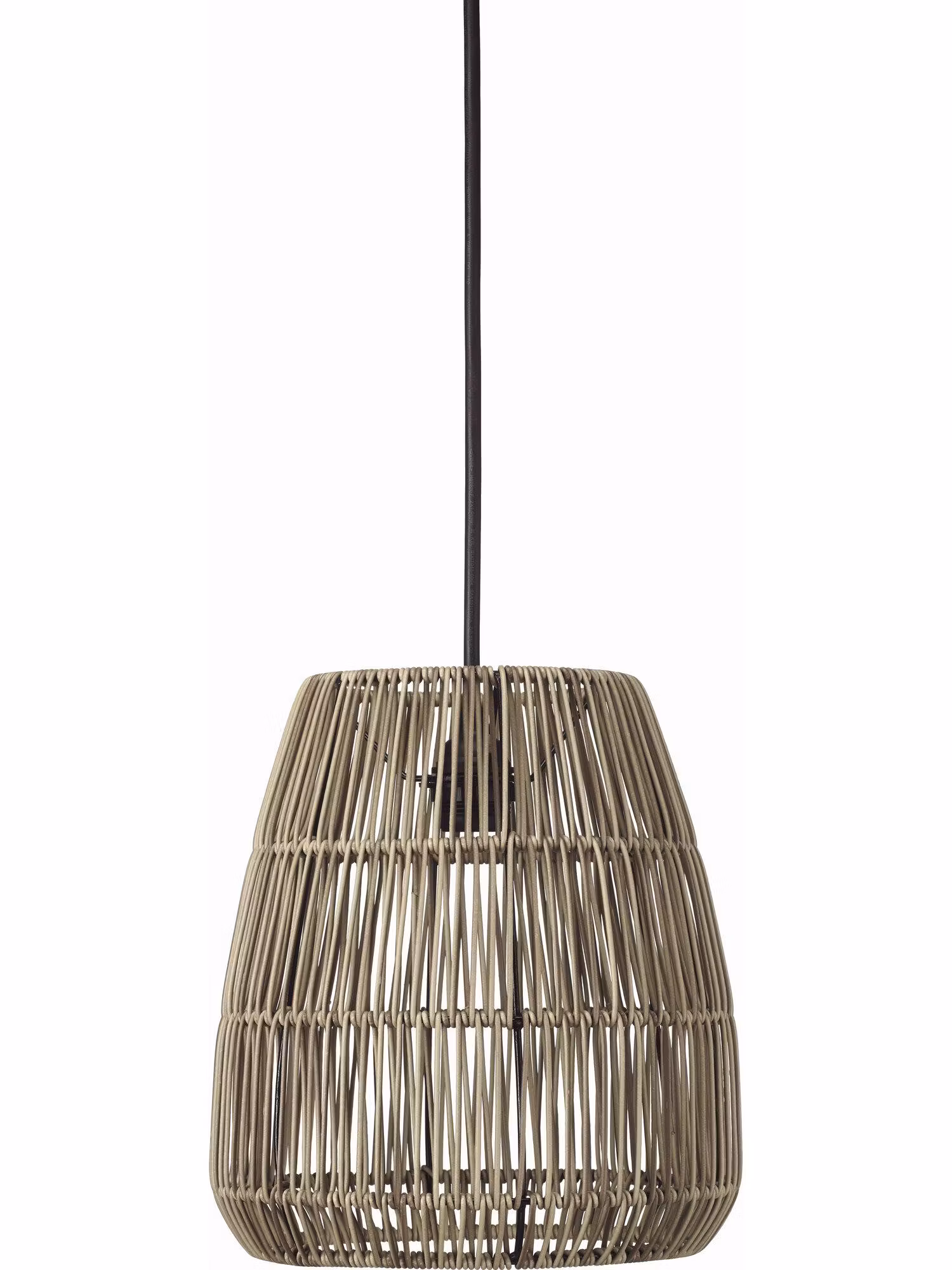 Saigon Taklampa Natur/Grå 28cm