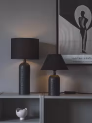 Empire Lampskärm Franza Svart 25cm