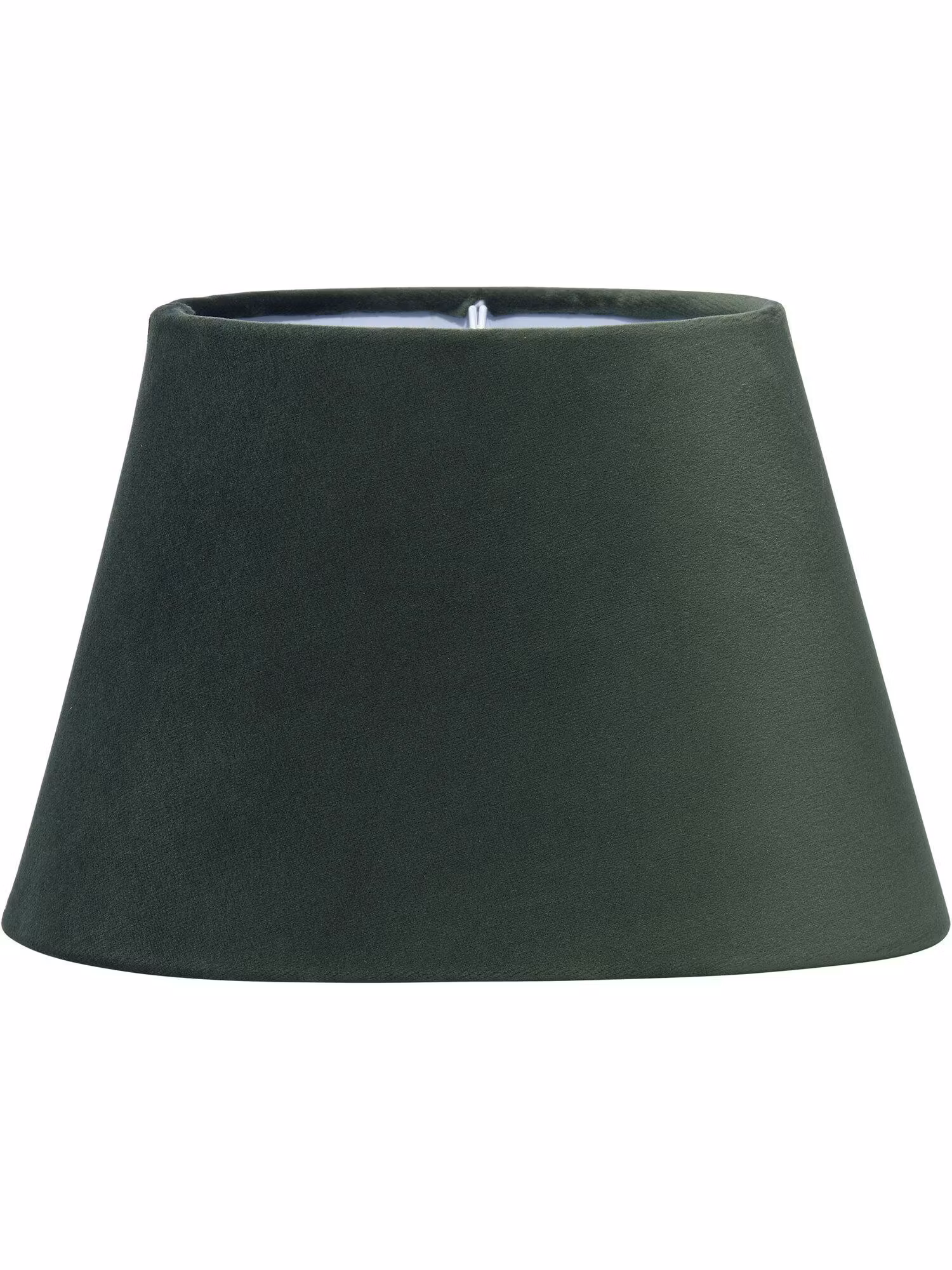 Oval Sammet Smaragd 20cm