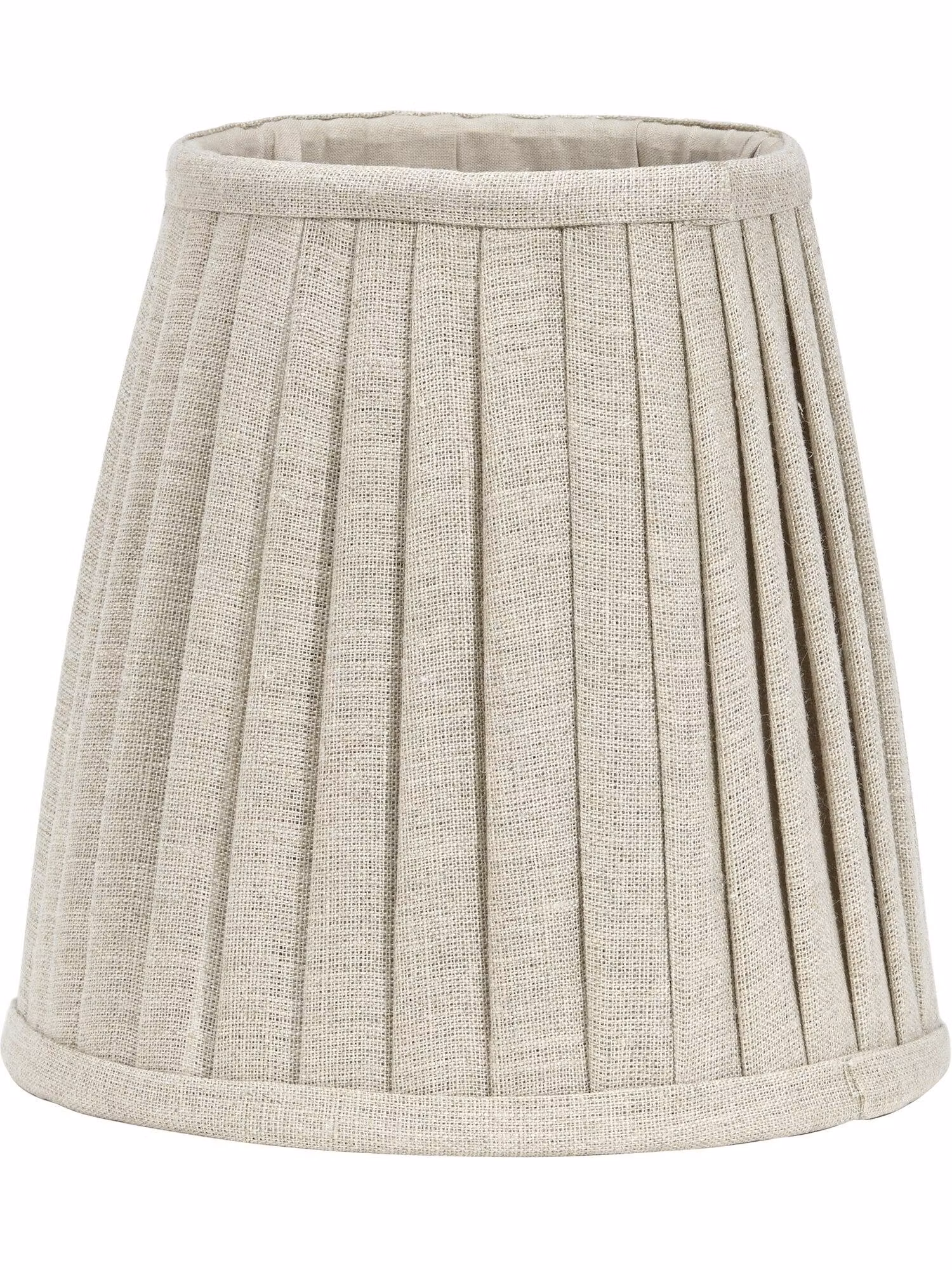 Cia Toppringskärm Plissé Natur 20cm