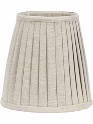Cia Toppringskärm Plissé Natur 20cm