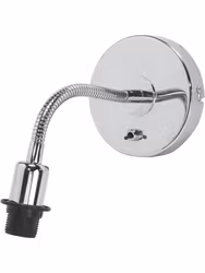 Cia vägglampa E14 Krom 27cm