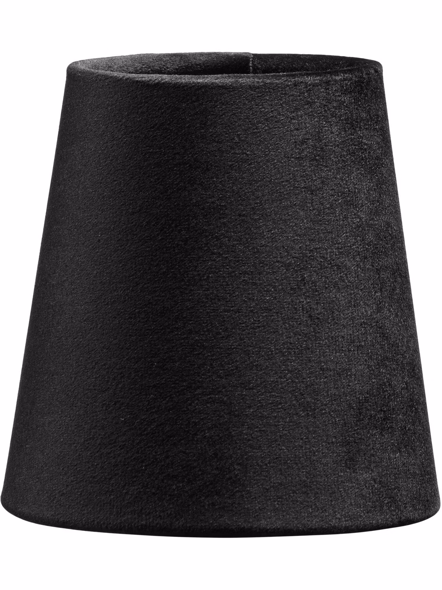Queen Lampskärm Sammet Svart 10cm