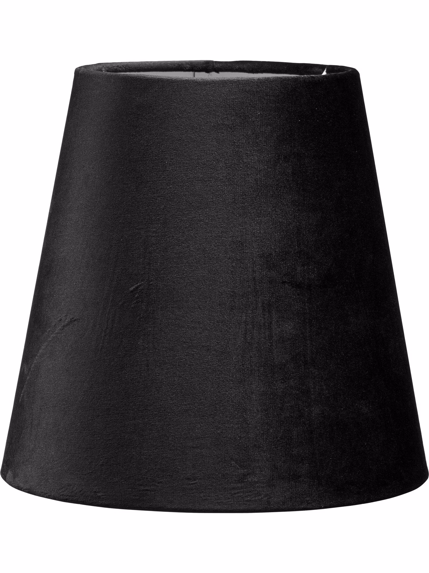 Cia Toppringskärm Sammet Svart 20cm